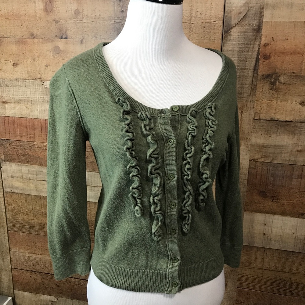 Target Cardigan- Olive Green!
